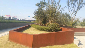 龙华耐候钢挡土墙